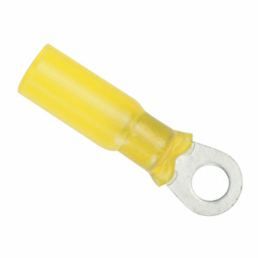 Ancor 12-10 Gauge - #10 Heat Shrink Ring Terminal - 25-Pack [312325]