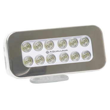 Aqualuma Bracket Mount Spreader Light 12 LED - Stainless Steel Bezel [SL12BMS]