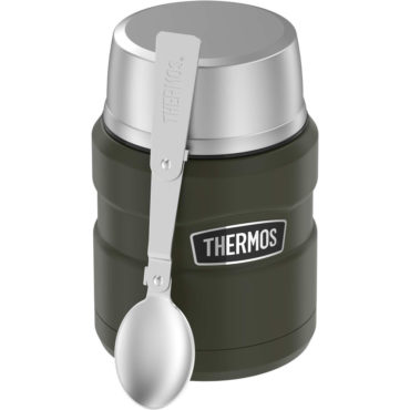 Thermos Stainless King Vacuum Insulated Stainless Steel Food Jar - 16oz - Matte Army Green [SK3000AGTRI4]