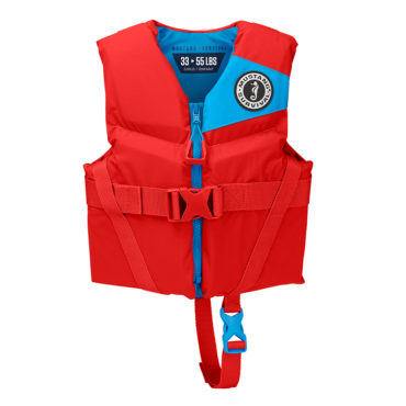 Mustang Rev Child Foam Vest - 33-55lbs - Imperial Red [MV3565-277]