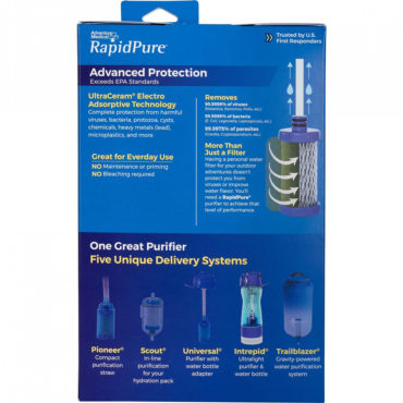 Adventure Medical RapidPure Intrepid Bottle - Water Purification [0160-0120]