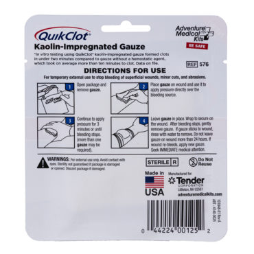 Adventure Medical QuickClot Gauze 3" x 2 [5020-0025]