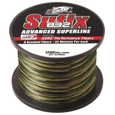 Sufix 832 Advanced Superline Braid - 20lb - Camo - 1200 yds [660-320CA]