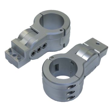 PTM Edge Board Rack Mounts - 2.5" Pipe Clamp - Grey [P13198-2500TEBGR]